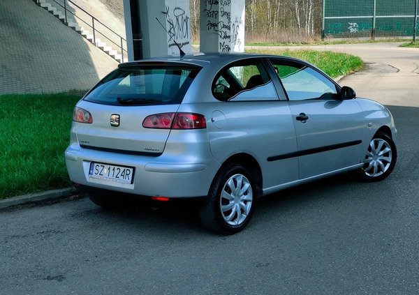 Seat Ibiza cena 3490 przebieg: 140000, rok produkcji 2004 z Szczawnica małe 46